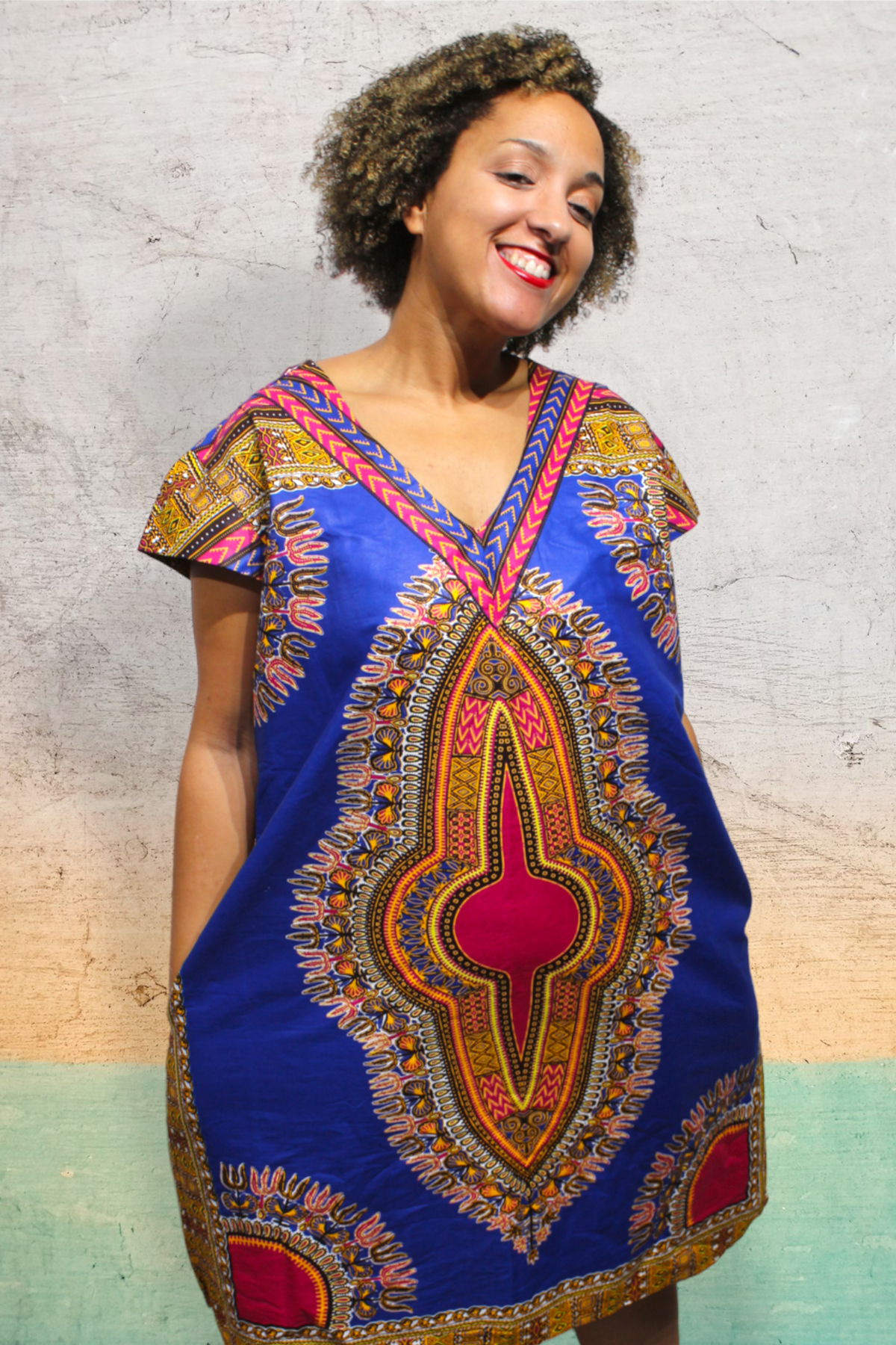 African print tunic