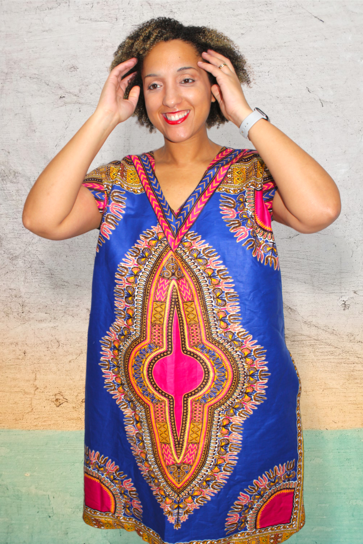 African print tunic