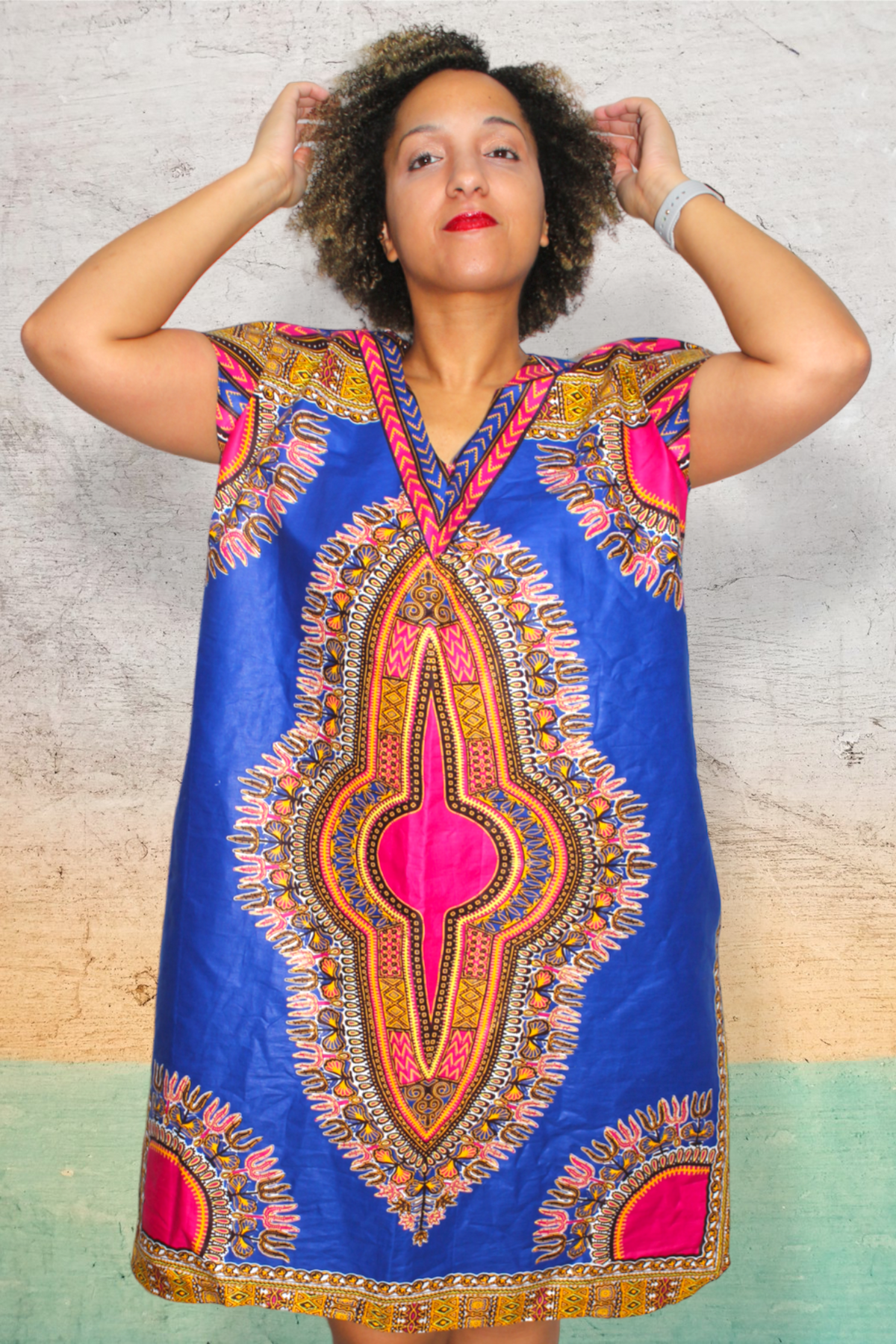 African print tunic