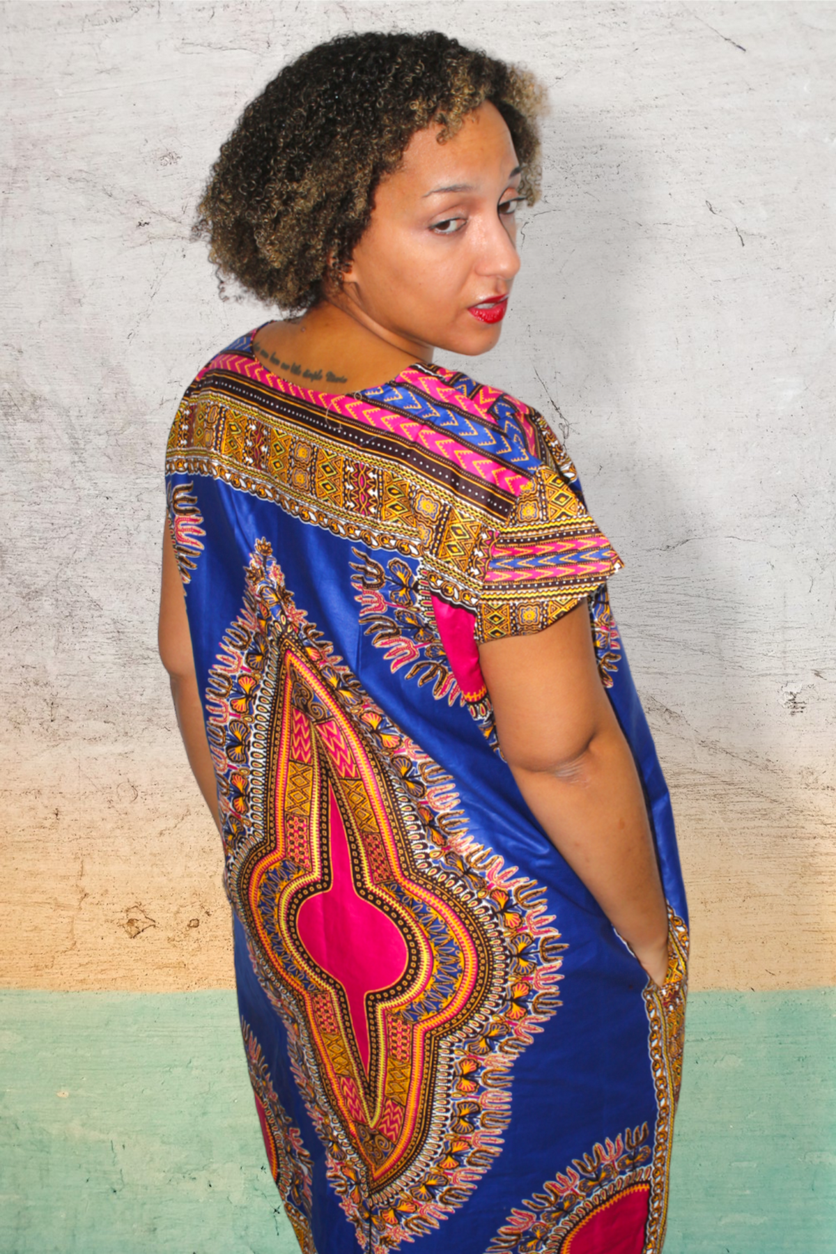 African print tunic