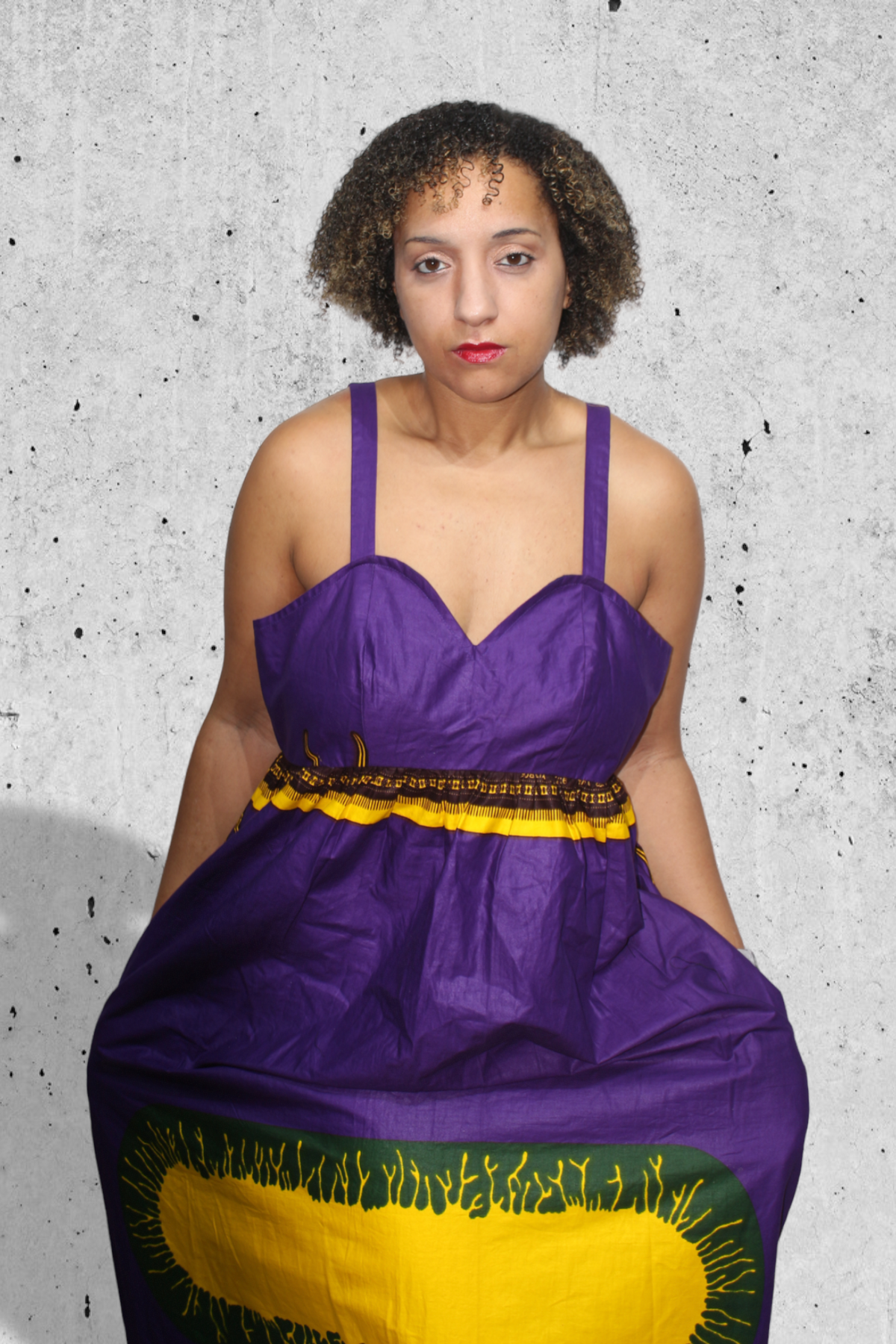 Purple dress